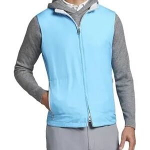 Peter Miller 
Thermal Block Reversible Gilet
Light Blue Sleeveless Vest